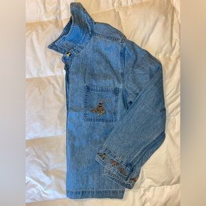 Vintage Christopher & Banks Denim Button-Up